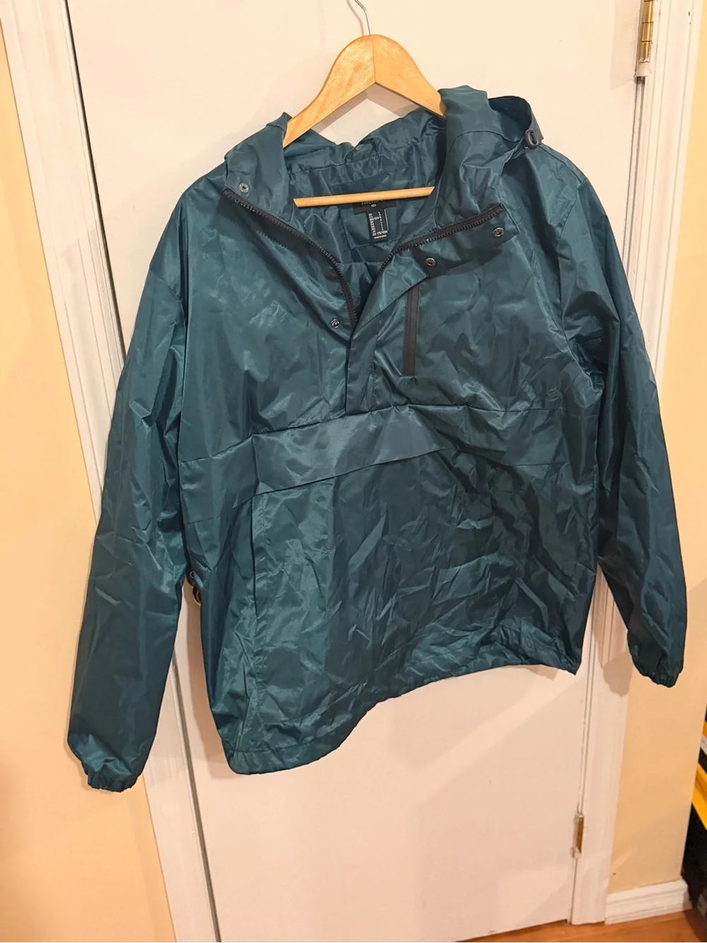 Men's Dark Green Windbreaker
